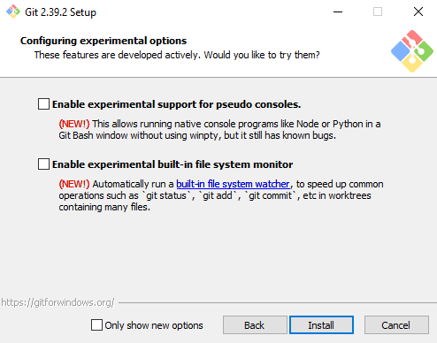 Tampilan Installer 12